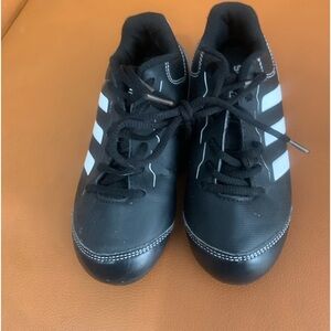 Adidas Black and White cleats